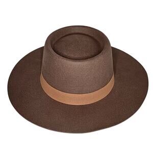 Lack of Color Women's The Mirage Boater Suede-Trimmed Hat